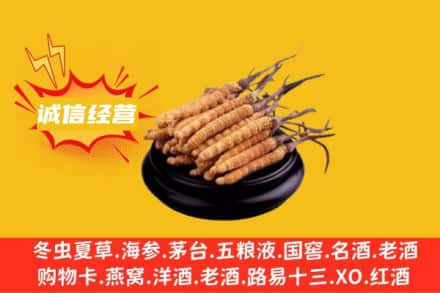 微山县回收冬虫夏草